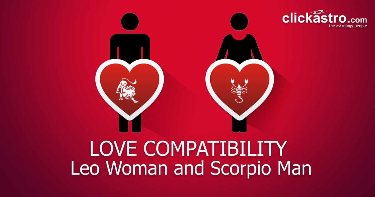 Leo Woman and Scorpio Man Love Compatibility from