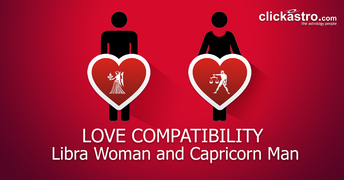 Libra Woman and Capricorn Man Love Compatibility from